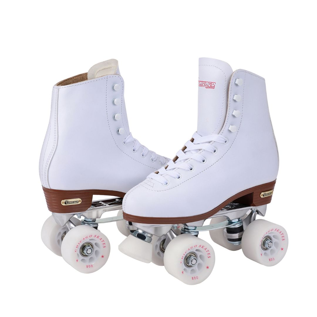 Outdoor Roller Skates - CHICAGO Skates Deluxe Leather Lined Rink Skate Ladies and Girls