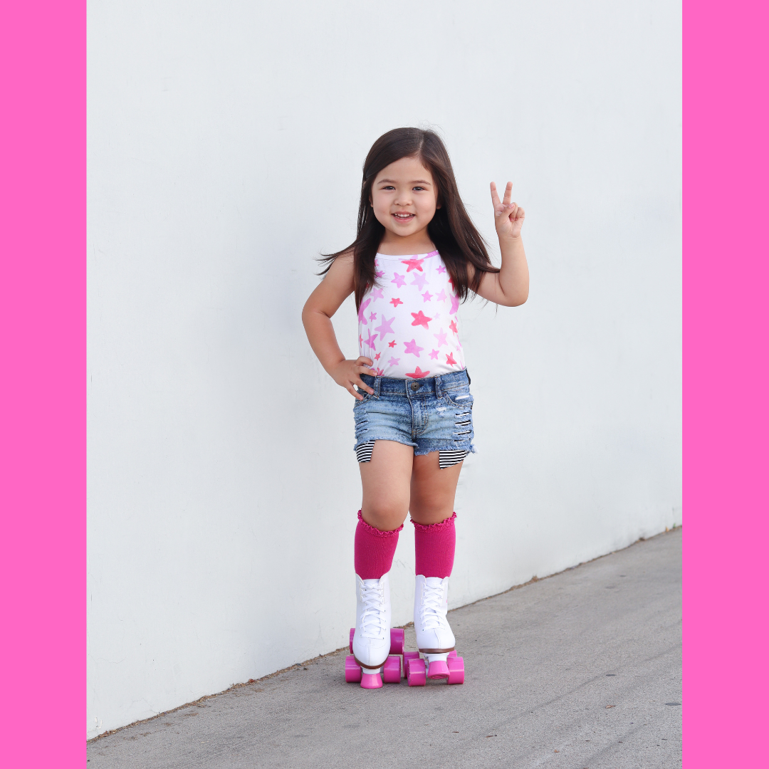 Roller Skates - Chicago Skates Junior Indoor/Outdoor Rink Quad Roller Skates White