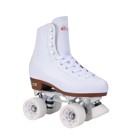 Indoor/Outdoor Roller Skates - CHICAGO Skates Deluxe Leather Lined Rink Skate Ladies and Girls