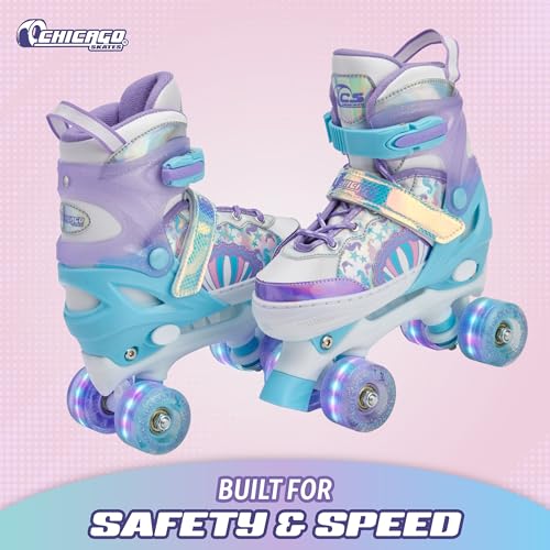 Chicago Glitzy Sparkling Fashion Skate - Sea Shell