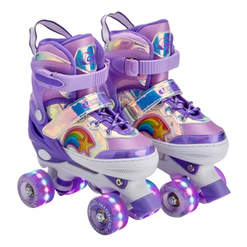 Chicago Glitzy Sparkling Fashion Skate - Rainbow